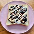 ねっちゃんっ's cooksnap of when they made ～チョコバナナスモアトースト～.