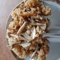 鈴木美花's cooksnap of when they made きのこと生姜の香り炊き込みごはん.