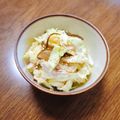 もふもふクロさん's cooksnap of when they made サラダチキンとキャベツのやみつきサラダ♡.