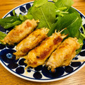 ねもしま's cooksnap of when they made 豚こまでOK！柚子胡椒香る♡えのき肉巻き.