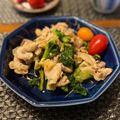 ちゃぴ♥'s cooksnap of when they made 菜の花と豚肉のマヨネーズ炒め.