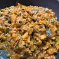 ☆ゆかぱんだ☆'s cooksnap of when they made 簡単☆ナスとズッキーニのキーマカレー。.
