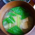 ❤️かわだん❤️'s cooksnap of when they made 小松菜と豆腐とエノキのお味噌汁♪.
