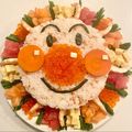 yk's cooksnap of when they made ちらし寿司ケーキ アンパンマン.