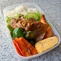 yu🐓's cooksnap of when they made 満足です！「豚肉生姜焼き弁当」.