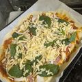 みちばたの花's cooksnap of when they made 簡単！カリッとクリスピーピザ♪1枚分.