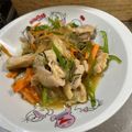 ミアンミアン's cooksnap of when they made 鶏もも肉のチャプチェ.