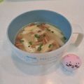 みかかめ's cooksnap of when they made なめこと油揚げのみそ汁.