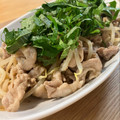 Maffy's cooksnap of when they made 簡単！豚もやしのポン酢たれ和え.