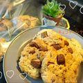 にゃこ's cooksnap of when they made 全粒粉チョコチャンククッキー.
