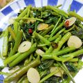 みっちゃん❇️68's cooksnap of when they made 簡単美味しい空芯菜のニンニク炒め.