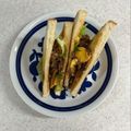 ひしき♪♪♪'s cooksnap of when they made ビーフ＆玉子焼き、レタスサンド.