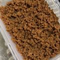Temu_てむ's cooksnap of when they made 簡単おいしい◎鶏そぼろ◎三食丼にも.