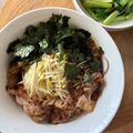 なーなちゃん's cooksnap of when they made そば処港屋風ラー油肉そば.