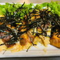 ポコ子☆29乃お台どこ's cooksnap of when they made お酒のあてに！油揚げと明太子のチーズ焼き.