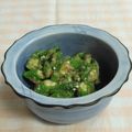 umemodoki's cooksnap of when they made オクラの胡麻和え.