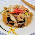 在宅勤務のおじさん's cooksnap of when they made 皿うどん＊あんかけ焼きそば＊中華丼＊あん.