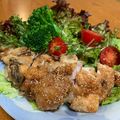 クックOH60QT☆'s cooksnap of when they made 丸ごと揚げ焼き！鶏むね肉の塩昆布から揚げ.