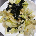 真観子さん's cooksnap of when they made レタスと豆腐の焼き海苔たっぷりサラダ.