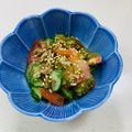 あっこ姉's cooksnap of when they made めかぶ胡瓜トマトのだし.