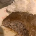 nanahachio's cooksnap of when they made 簡単節約☆卵なし和風豆腐ハンバーグ。.