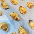 パインクリームソーダ's cooksnap of when they made パイシートで簡単☆チョコクロワッサン.