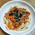 ＊なぁ＊'s cooksnap of when they made 簡単ランチ ヘルシー納豆キムチうどん.