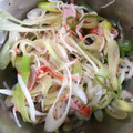 ☆ayami☆26's cooksnap of when they made サッと簡単【ネギとカニカマのごま油和え】.
