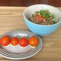 まこさんど's cooksnap of when they made プチトマトの転がり防止(*^m^*).