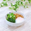 Satoco❋'s cooksnap of when they made オクラ納豆＆温泉卵添え。.