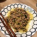 ぴかさーん's cooksnap of when they made ＊常備菜＊小松菜と豚ひきのとろとろあん.