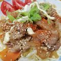 クックHBQ370☆'s cooksnap of when they made ～大皿激盛り～豚バラ肉のポン照りキャベツ.