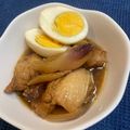 やよい・M's cooksnap of when they made ゆで卵も同時に♡鶏肉と玉ねぎの甘辛煮.