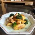 Kayo's cooksnap of when they made エビとブロッコリーのガーリック炒め🧄.