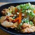 ちくわ君's cooksnap of when they made キャベツと玉ねぎの豚生姜焼き丼.