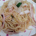 はぁぴょん's cooksnap of when they made 超簡単！さっぱり塩ダレ イカ焼きそば！.