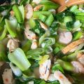月下深淵's cooksnap of when they made イカとチンゲン菜の塩あんかけ炒め♪.