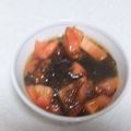 きらり流れ星's cooksnap of when they made 夏バテにもツワリにも。超簡単もずくトマト.