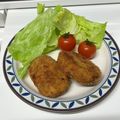 みおたん大好きママ's cooksnap of when they made 簡単♥️挽き肉入りのかぼちゃコロッケ.