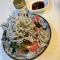 yu🐓's cooksnap of when they made ネギトロしらす丼　夏の薬味のせ.