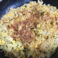 楽しく料理♪'s cooksnap of when they made ちくわとネギの簡単チャーハン.