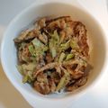 ミロ9607's cooksnap of when they made 豚こまとキャベツの粒マスマヨソテー.