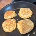 まいもぐ2020's cooksnap of when they made 朝食＆ブランチ♡ふわふわ豆腐ホットケーキ.