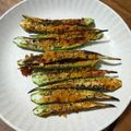 へろへろへ's cooksnap of when they made 簡単めちゃ美味☆トースターで焼きオクラ♪.