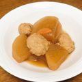 vabochan's cooksnap of when they made 大根と肉団子の煮物.