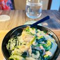 おりこうポチ's cooksnap of when they made 豚バラとほうれん草の味噌クリーム煮.
