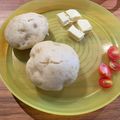 麻's cooksnap of when they made 材料2つ♡バナナ蒸しパン〜離乳食後期〜.