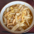 ママメイン！時々子供's cooksnap of when they made ＊たっぷり白菜と油揚げの煮込みうどん＊.