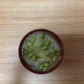 かおり♡♡♡'s cooksnap of when they made 【快腸】キャベツと豆のズボラ味噌汁.
