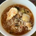 大きいカービィ's cooksnap of when they made ダイエット＆時短！白滝で味噌キムチスープ.
